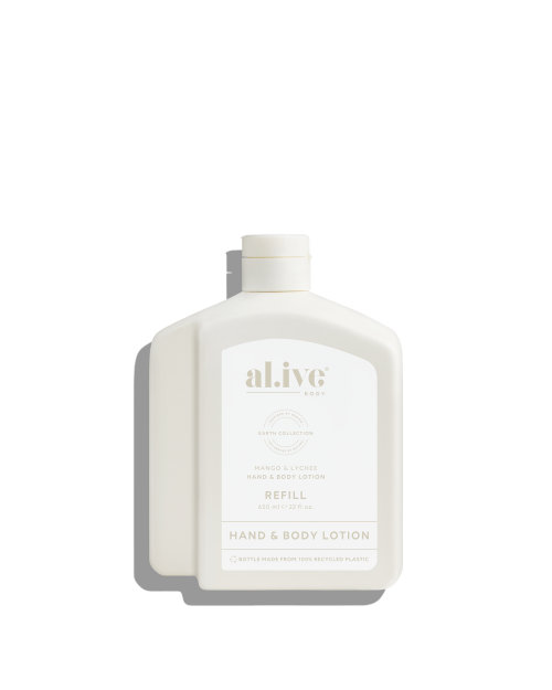 al.ive Lotion Refill 650ml - Mango & Lychee