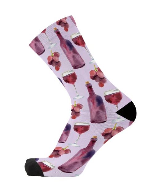 Socks - Wine Time Unisex