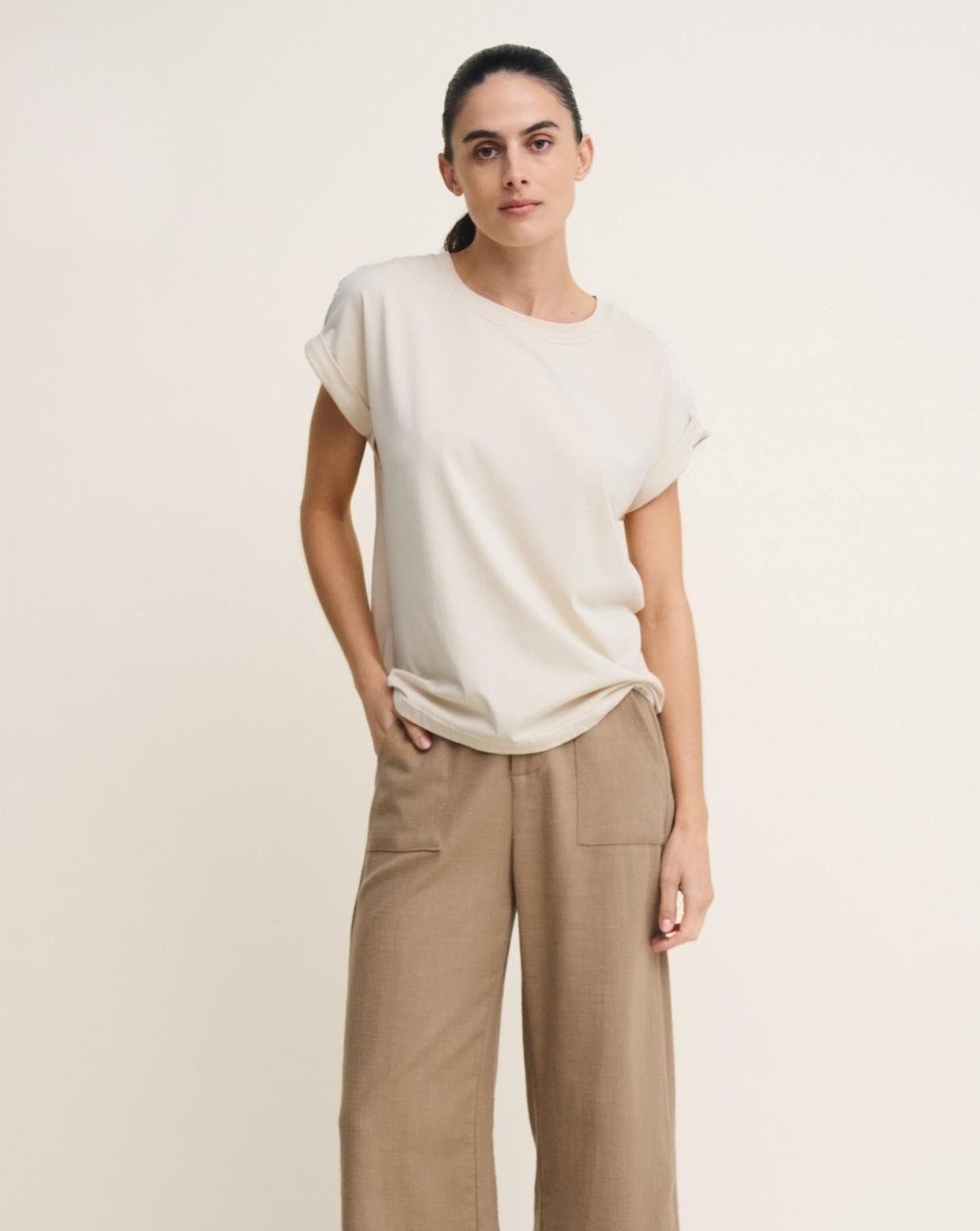 Little Lies Rhodes Tee - Nude