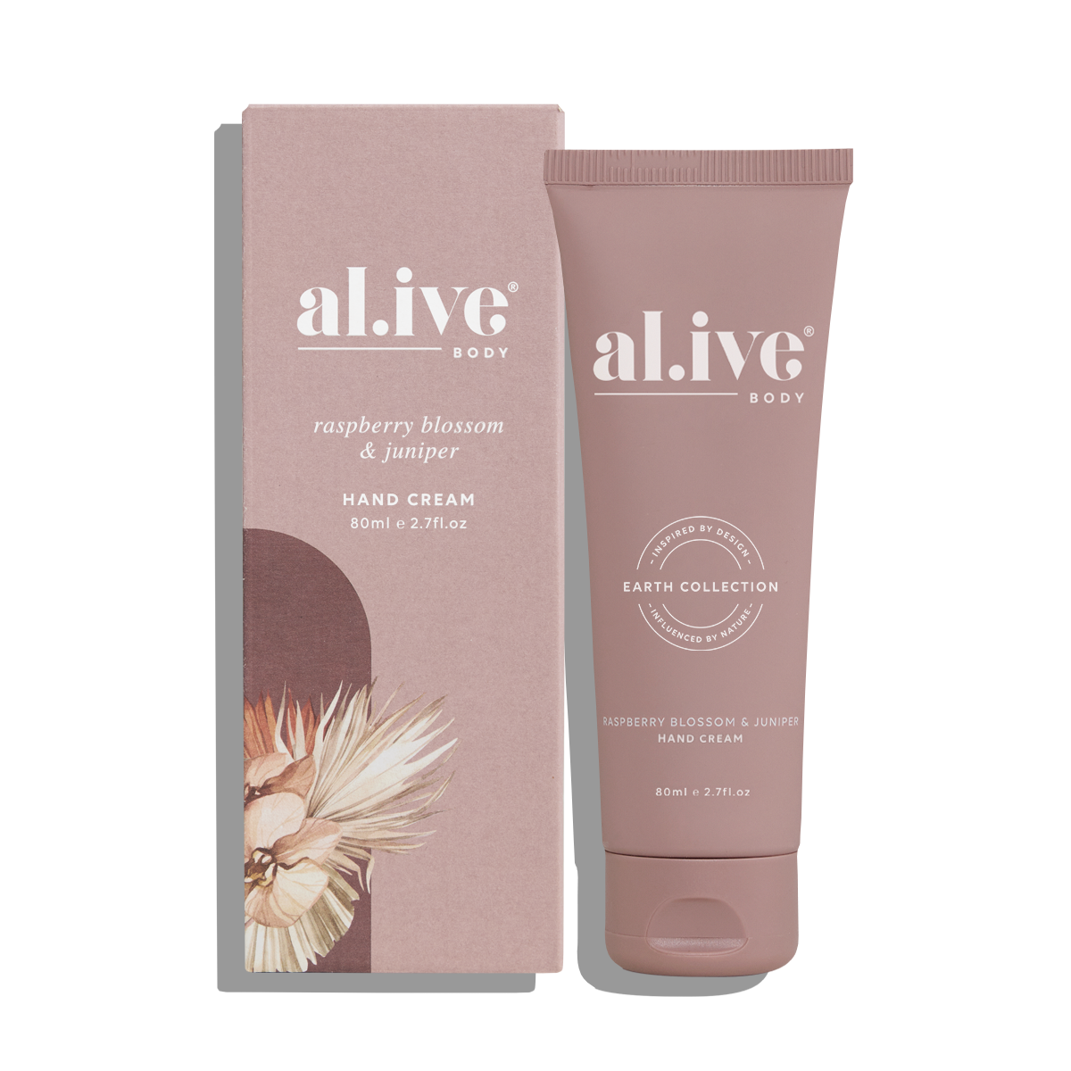 al.ive Hand Cream 80ml - Raspberry Blossom & Juniper