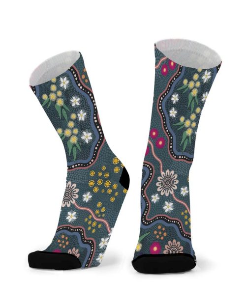 Socks - Bush Tucker Gathering Unisex