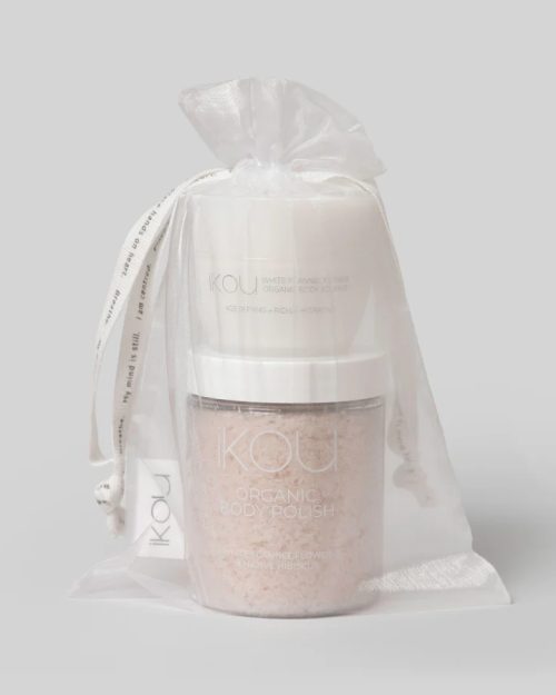 iKOU Mini Spa Duo - White Flannel Flower