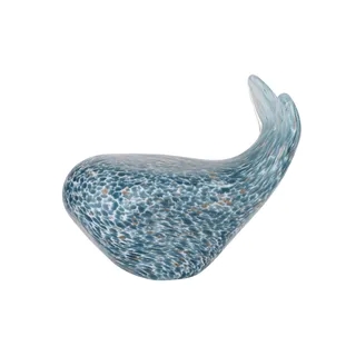 Wally Whale Glass Sculpture