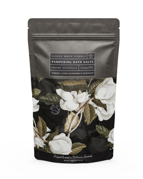 Empire Classic White Florals Bath Salts 1kg