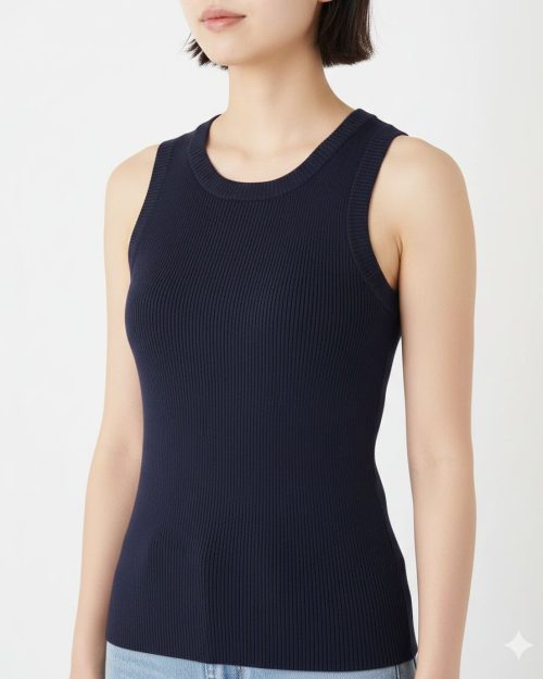Little Lies Eva Tank Top - Navy