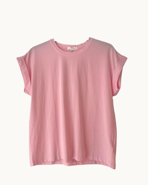 Little Lies Rhodes Tee - Candy Pink
