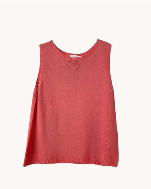 Little Lies Spring Tank - Coral