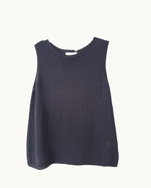 Little Lies Spring Tank - Navy