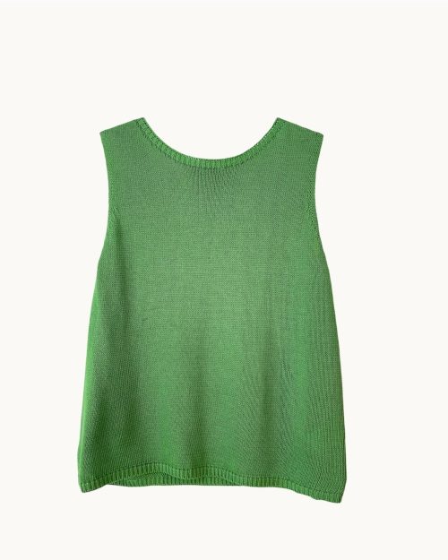 Little Lies Spring Tank - Vibrant Green