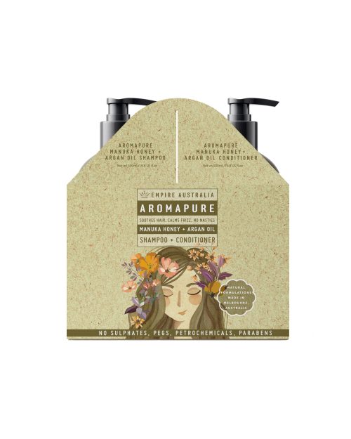Empire Aromapure Haircare Duo Manuka Honey & Argan Oil