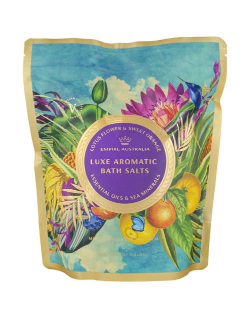 Empire Sapphire Coast Bath Salts Lotus Flower & Orange Bath Salts 125g