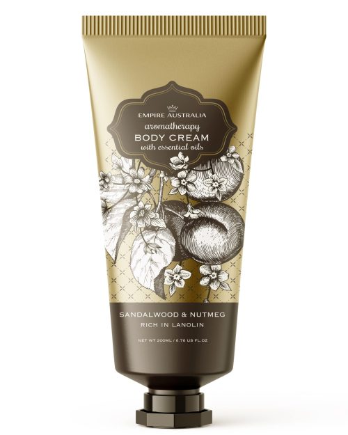 Empire Botanicals Body Cream Sandalwood & Nutmeg 235g