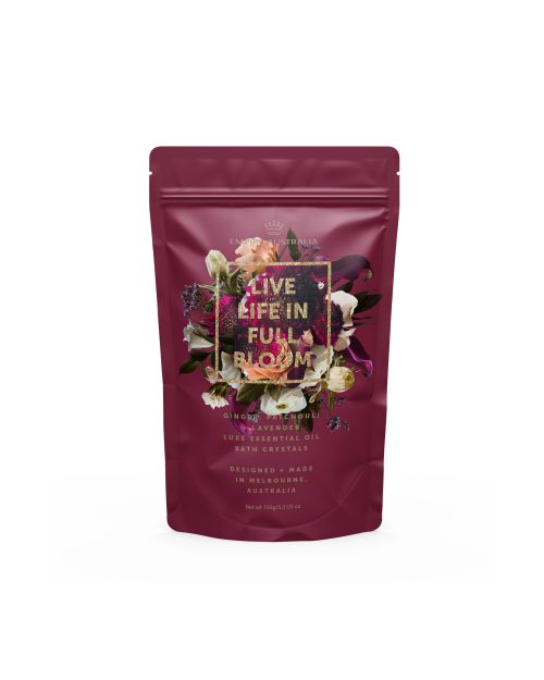 Empire Bath Salts Live Life In Full Bloom Ginger 150g