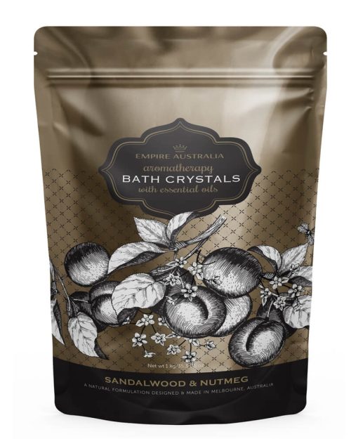 Empire Botanicals Bath Salts Sandalwood & Nutmeg 1kg
