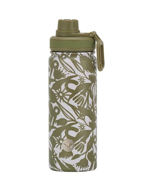 Drinkmate Water Bottle - Stainless Steel - Abstract Gum
