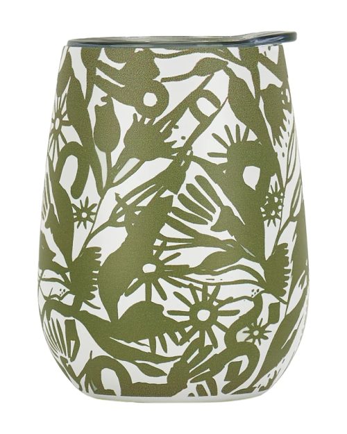 AT Wine Tumbler Stainless Steel - Abstract Gum