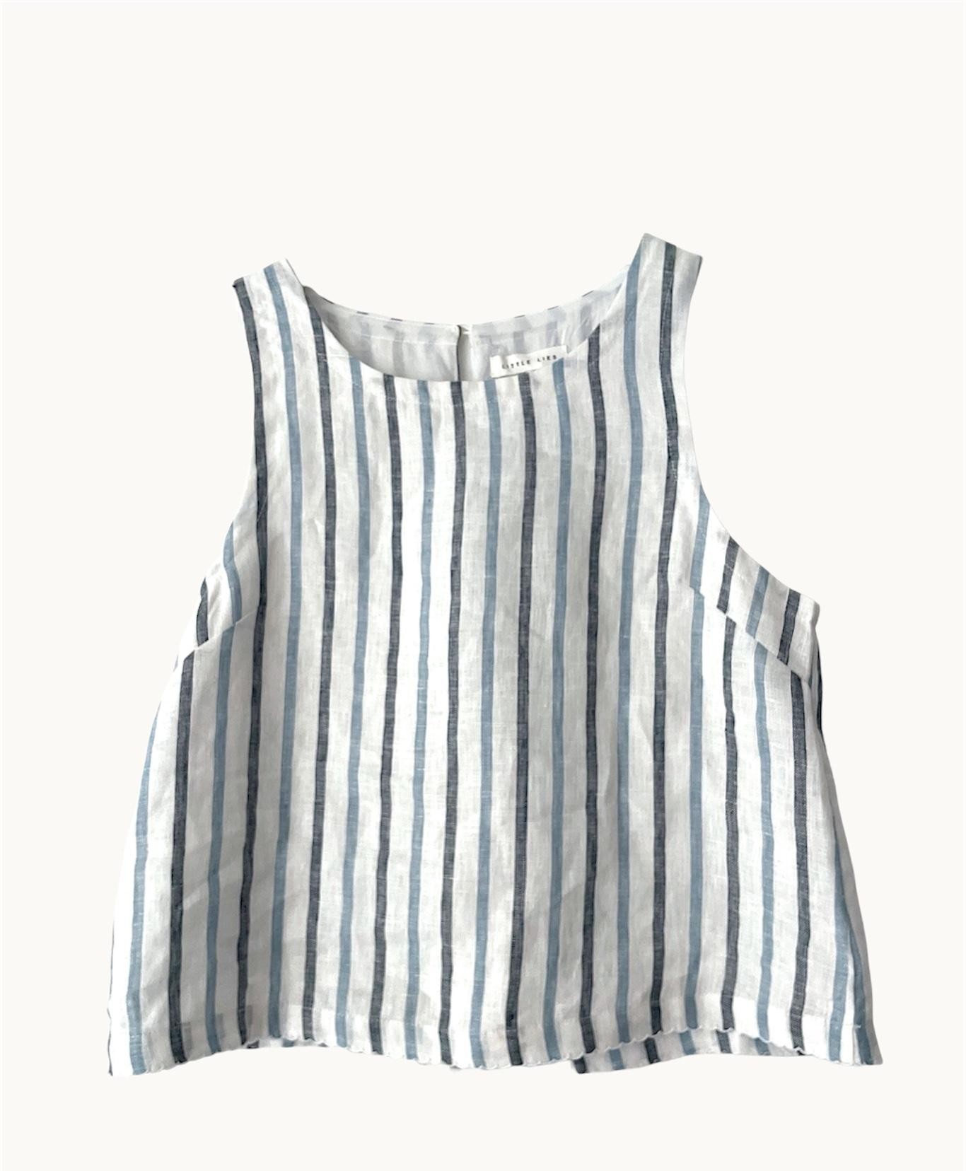 Little Lies Mattie Stripe Top - Image 2
