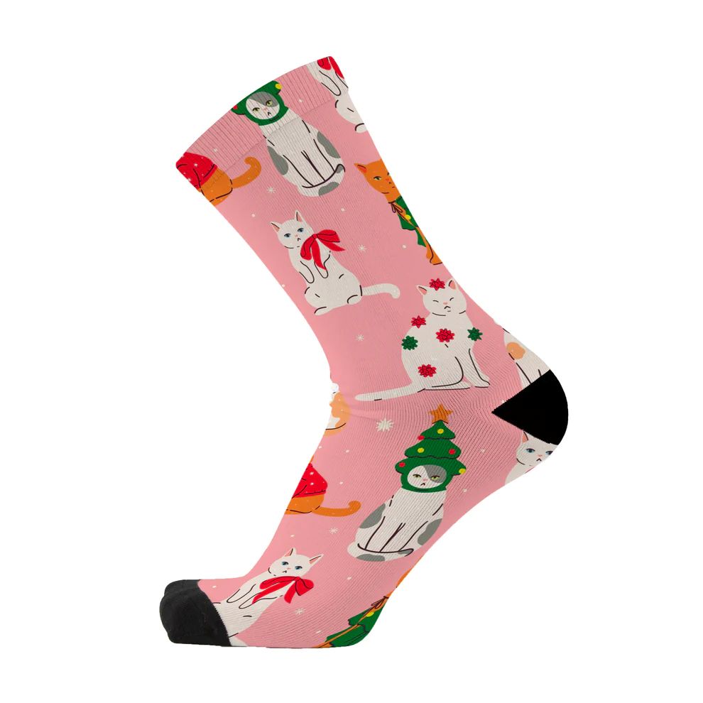 Socks - Xmas Kitties Unisex