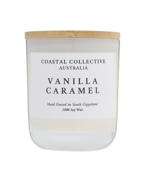 Coastal Collective Jar Candle - Vanilla Caramel