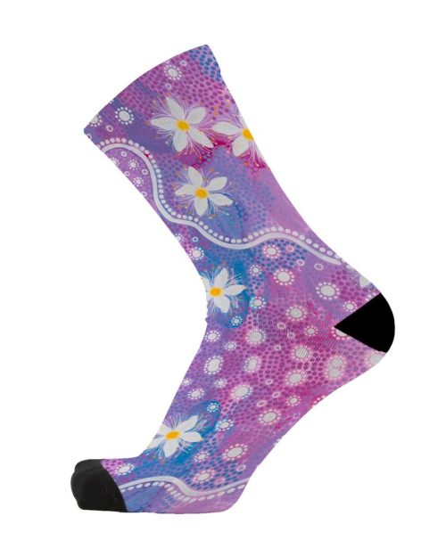 Socks - Lemon Myrtle Flowers Unisex