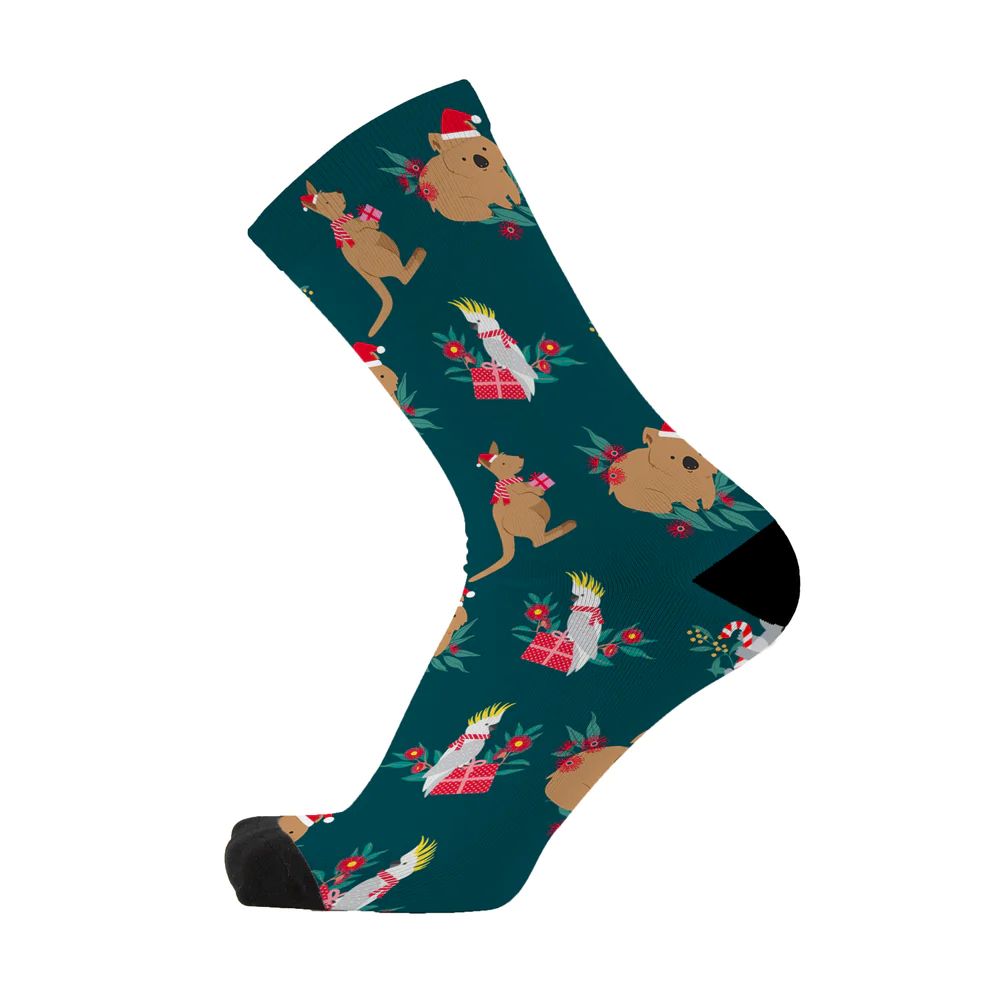 Socks - Xmas Aussie Critter Unisex