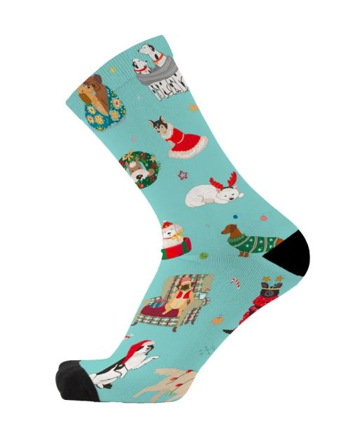 Socks - Xmas Santa Paws Unisex