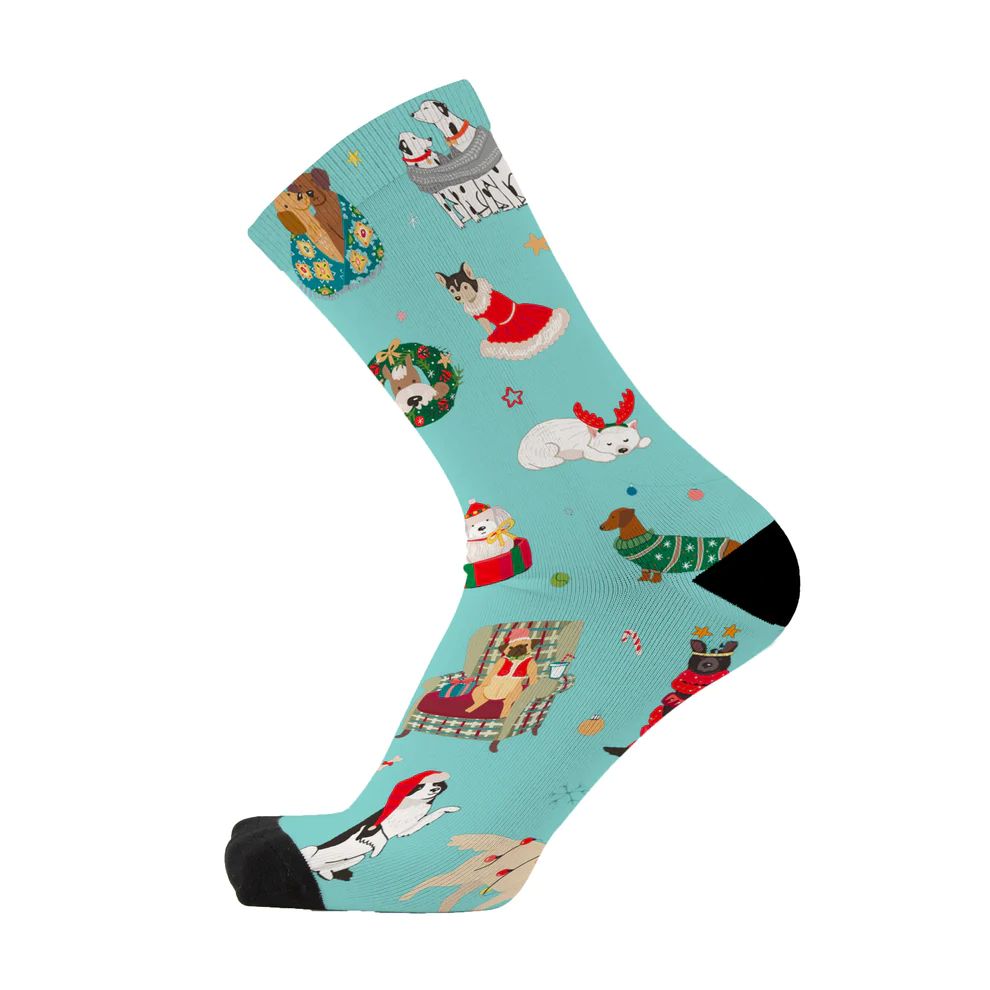 Socks - Xmas Santa Paws Unisex