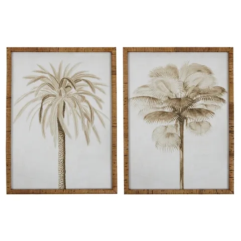Kauai Frame Glass Print 60x80cm