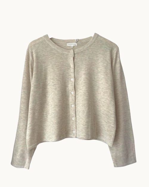 Little Lies Lydia Cardigan - Natural