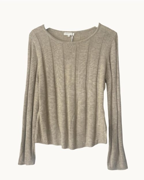 Little Lies Riley Top - Natural