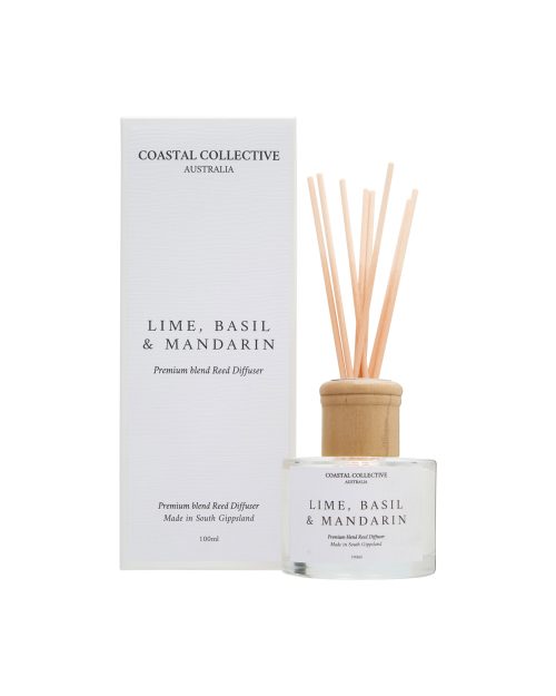 Coastal Collective Diffuser 100ml - Lime Basil Mandarin