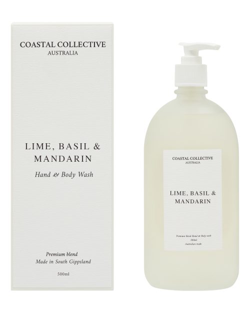 Coastal Collective Soap 500ml - Lime Basil Mandarin