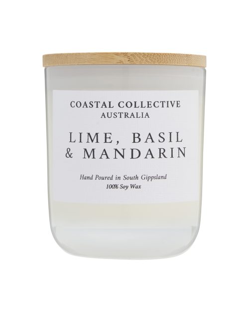 Coastal Collective Jar Candle - Lime Basil Mandarin