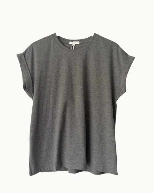 Little Lies Rhodes Tee - Charcoal