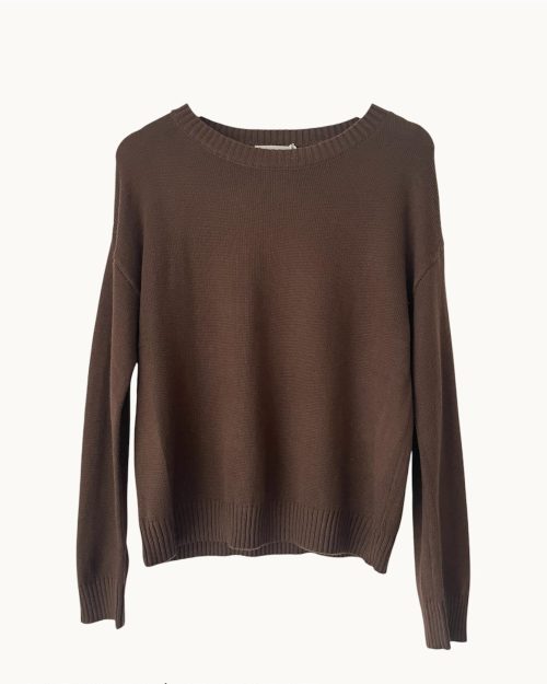 Little Lies Victoria Jumper - Chocolate