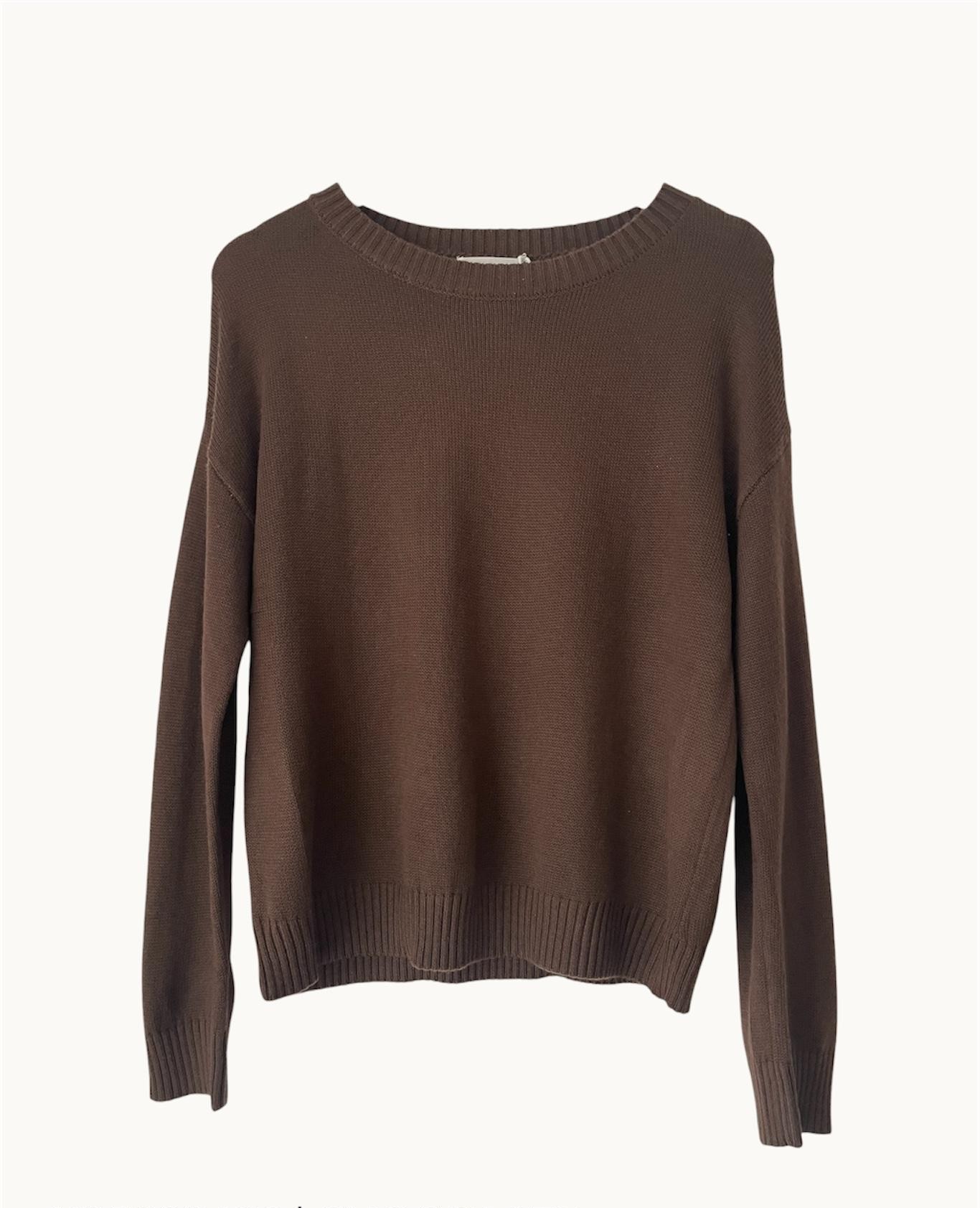Little Lies Victoria Jumper – Chocolate – The Shed Luxe