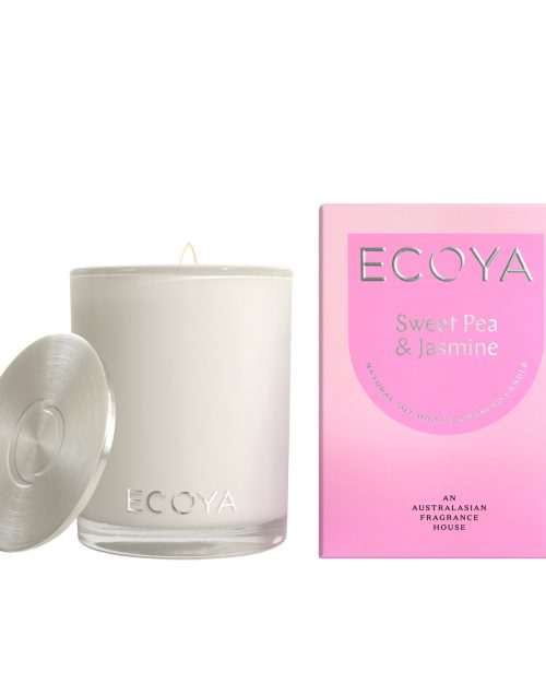 Ecoya Madison Candle 400g - Sweet Pea & Jasmine