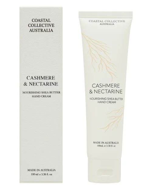 Coastal Collective Hand Cream 100ml - Cashmere & Nectarine