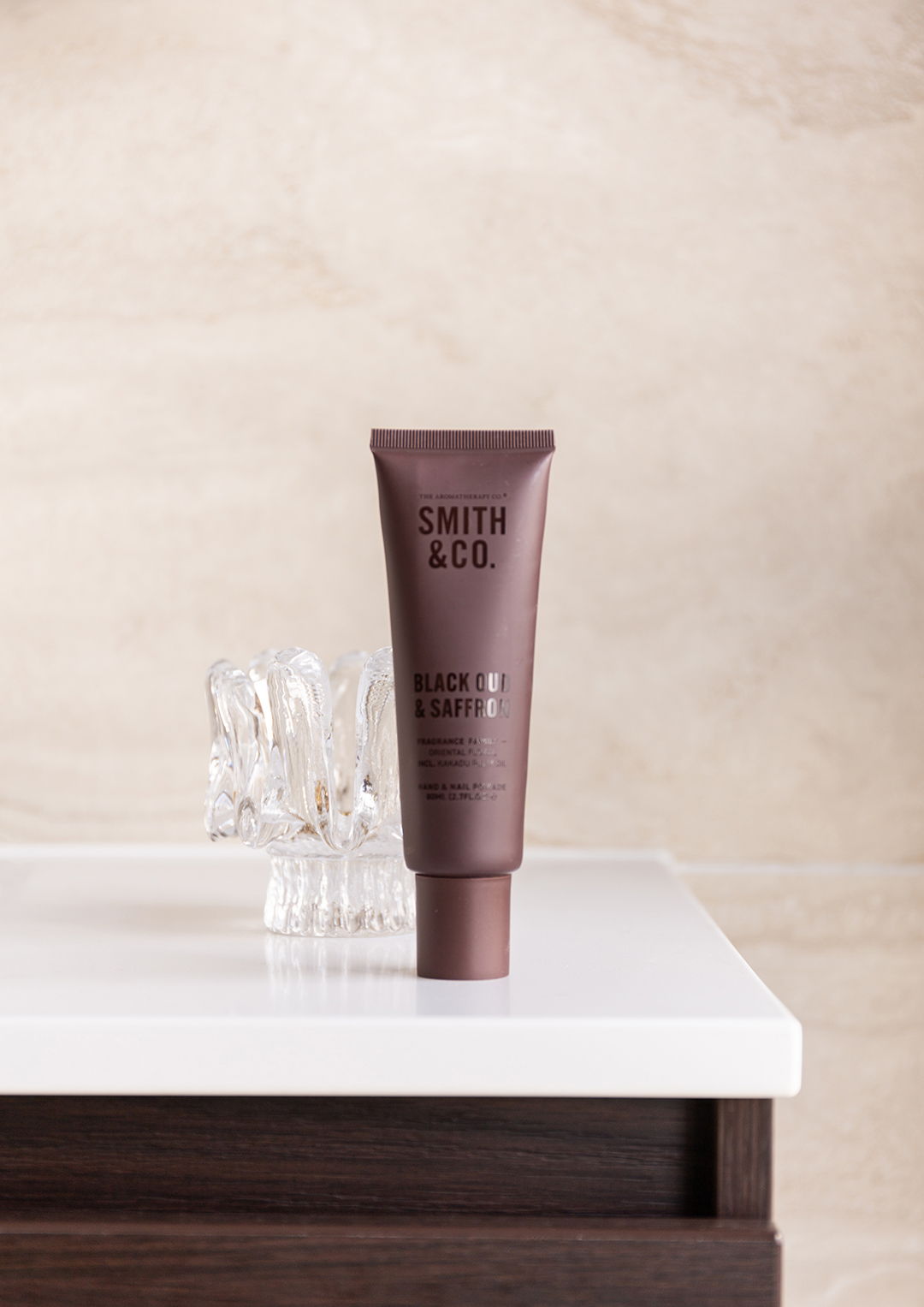 Smith & Co. Hand & Nail Pomade 80ml - Black Oud & Saffron - Image 2