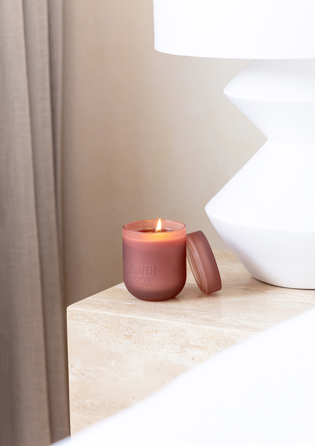 Smith & Co. Candle 250g - Blush Rose & Blackberry - Image 3