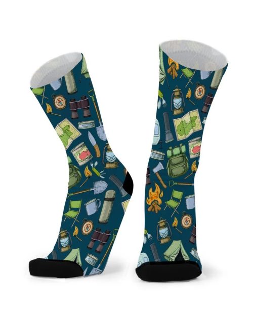 Socks - Gone Camping - Larger Fit