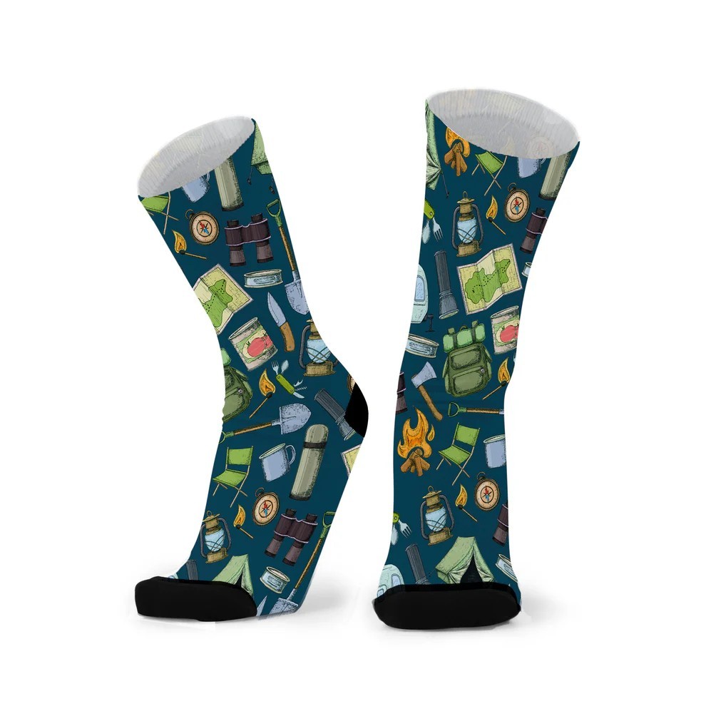 Socks - Gone Camping - Larger Fit