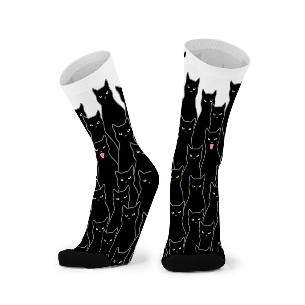 Socks - Nine Lives - Larger Fit