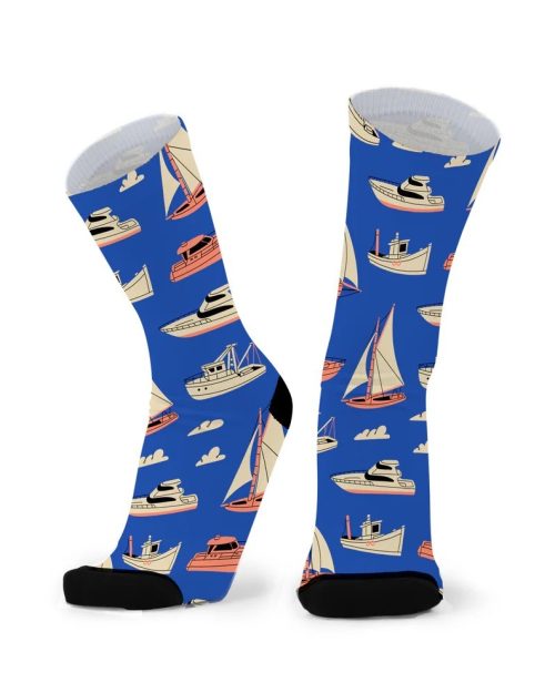 Socks - Sail Away Unisex - Larger Fit