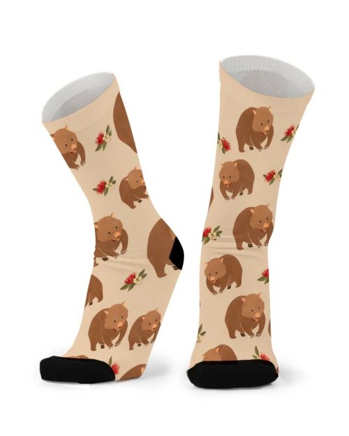 Socks - Wombat Wander Unisex - Larger Fit