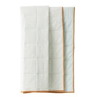 Irene Cotton Quilt Throw - Mint