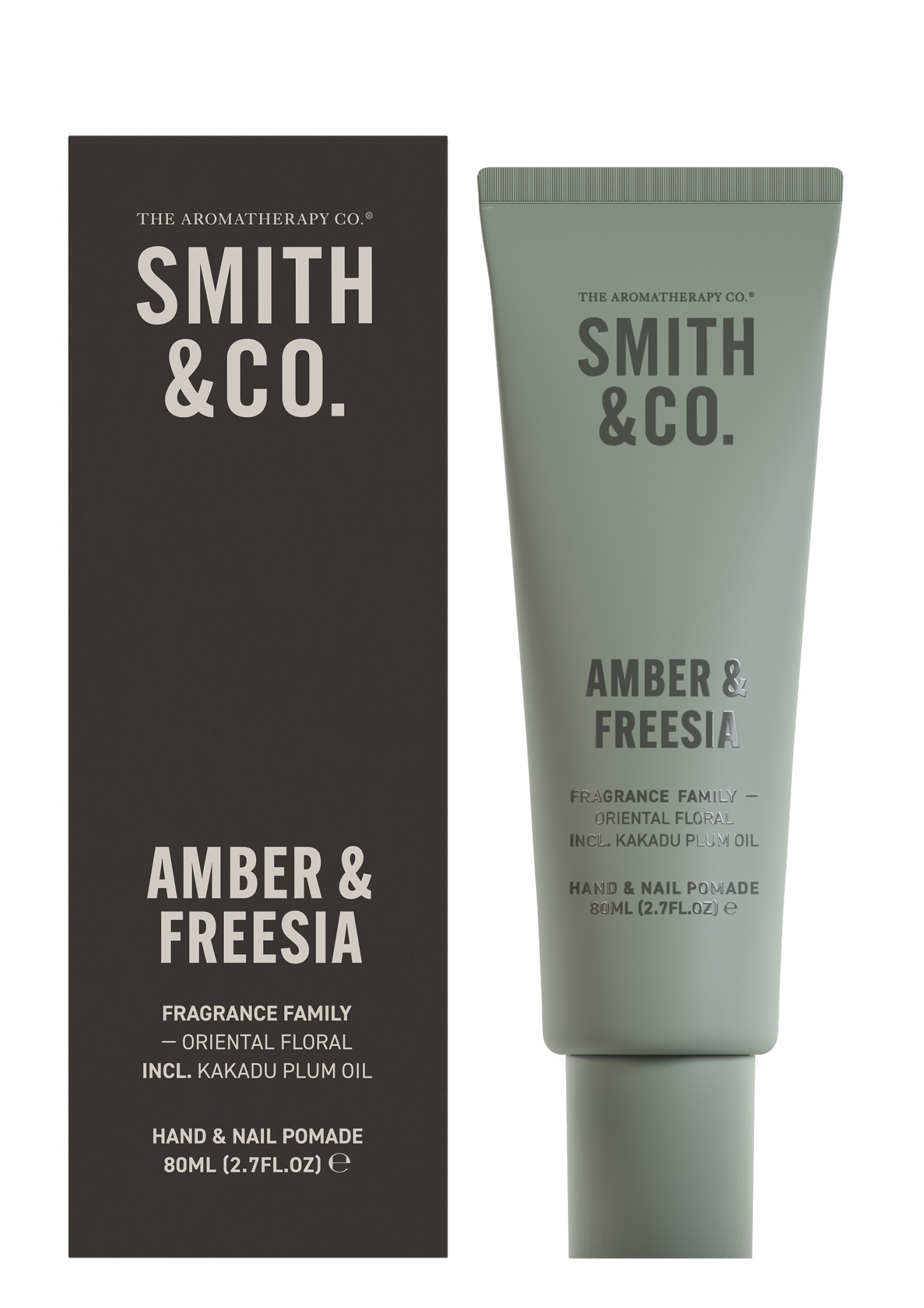 Smith & Co. Hand & Nail Pomade 80ml - Amber & Freesia