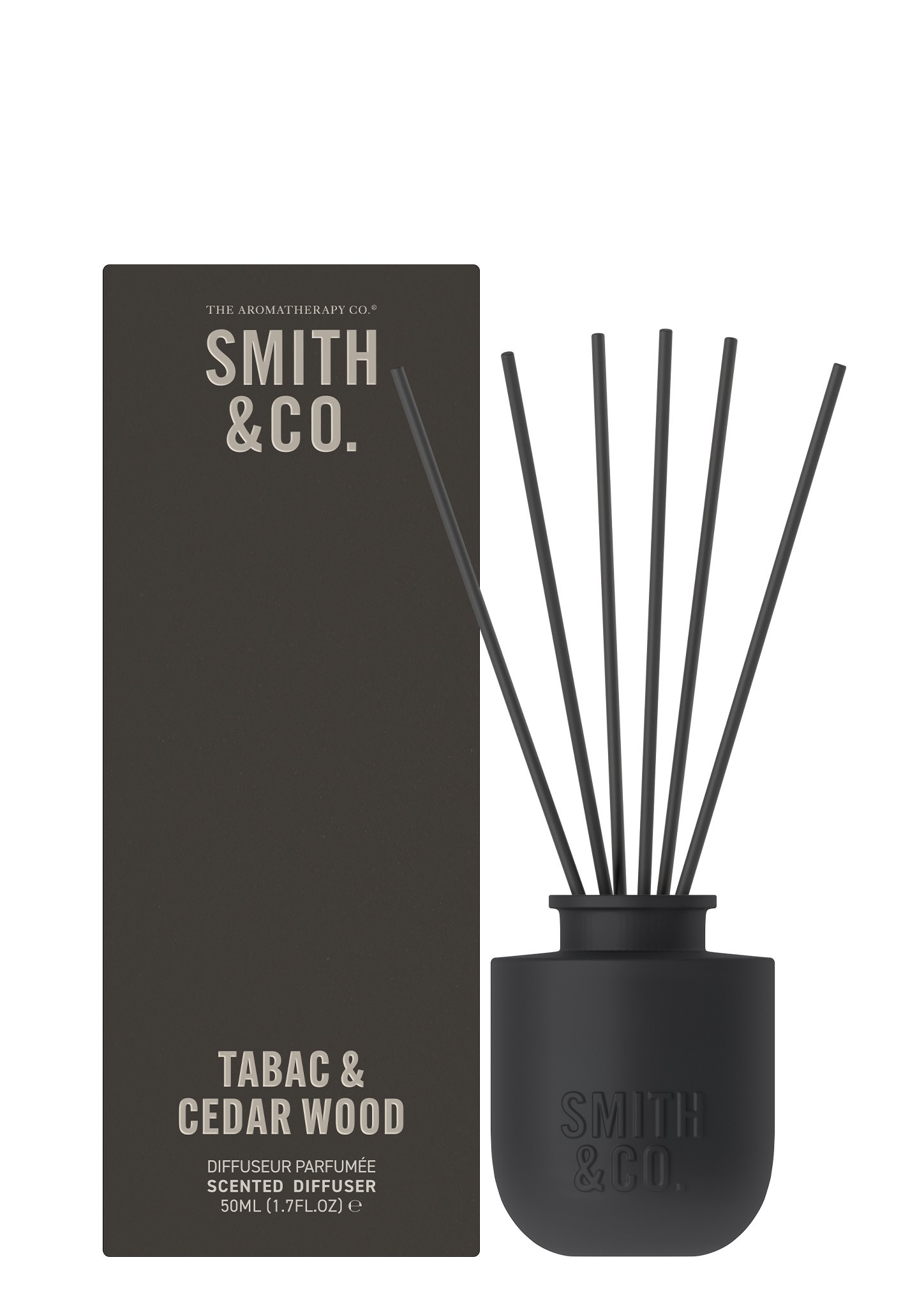Smith & Co. Diffuser 50ml - Tabac & Cedarwood