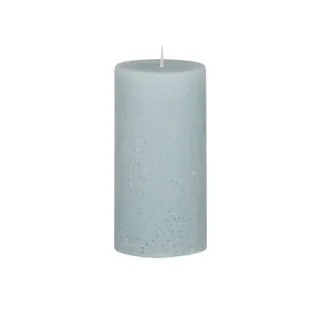 Terra Texture Pillar Candle Sky 7x14cm