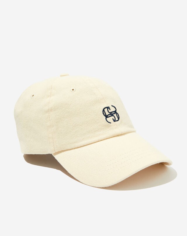 Pip Everday Cap - Ecru/Navy Stitch - Image 3